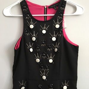 Black Dress with Beading